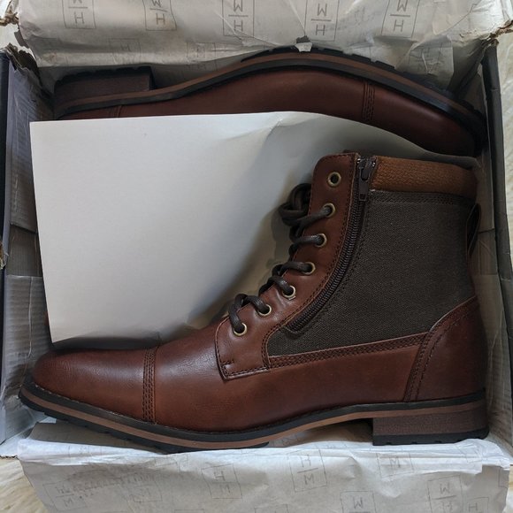 Harrison Myles Other - Harrison Myles Lace Up Brown Boot New 13